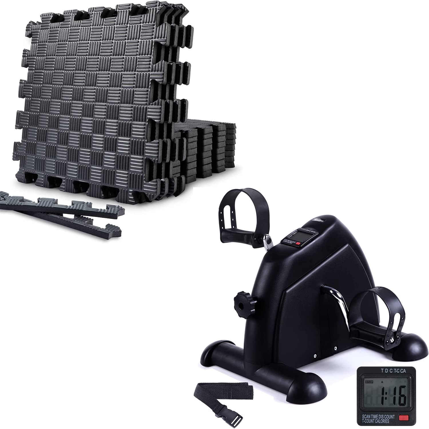Mini Exercise Bike For Sitting Sportneer Folding Under Desk - Mini ...