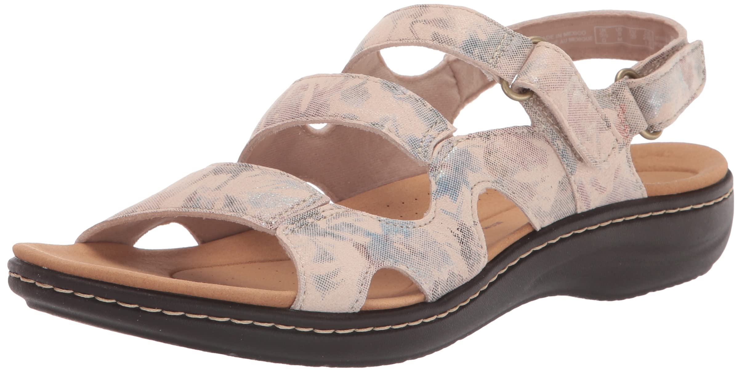 Photo 1 of Clarks Men's Laurieann Style Flat Sandal 7 Sand Interest