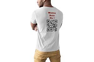Personalized QR Code T-shirt: Scan & Connect Instantly