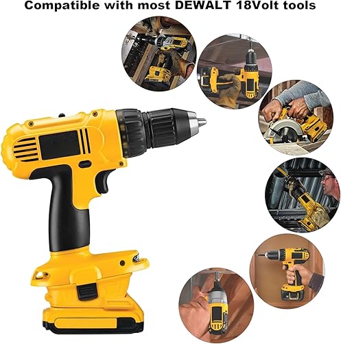 Miniatura 3 de Paquete de 2 adaptadores DCA1820 compatibles con batería Dewalt 20V MAX a batería XRP de 18 V, adaptador de batería de 18 V a 20 V compatible con