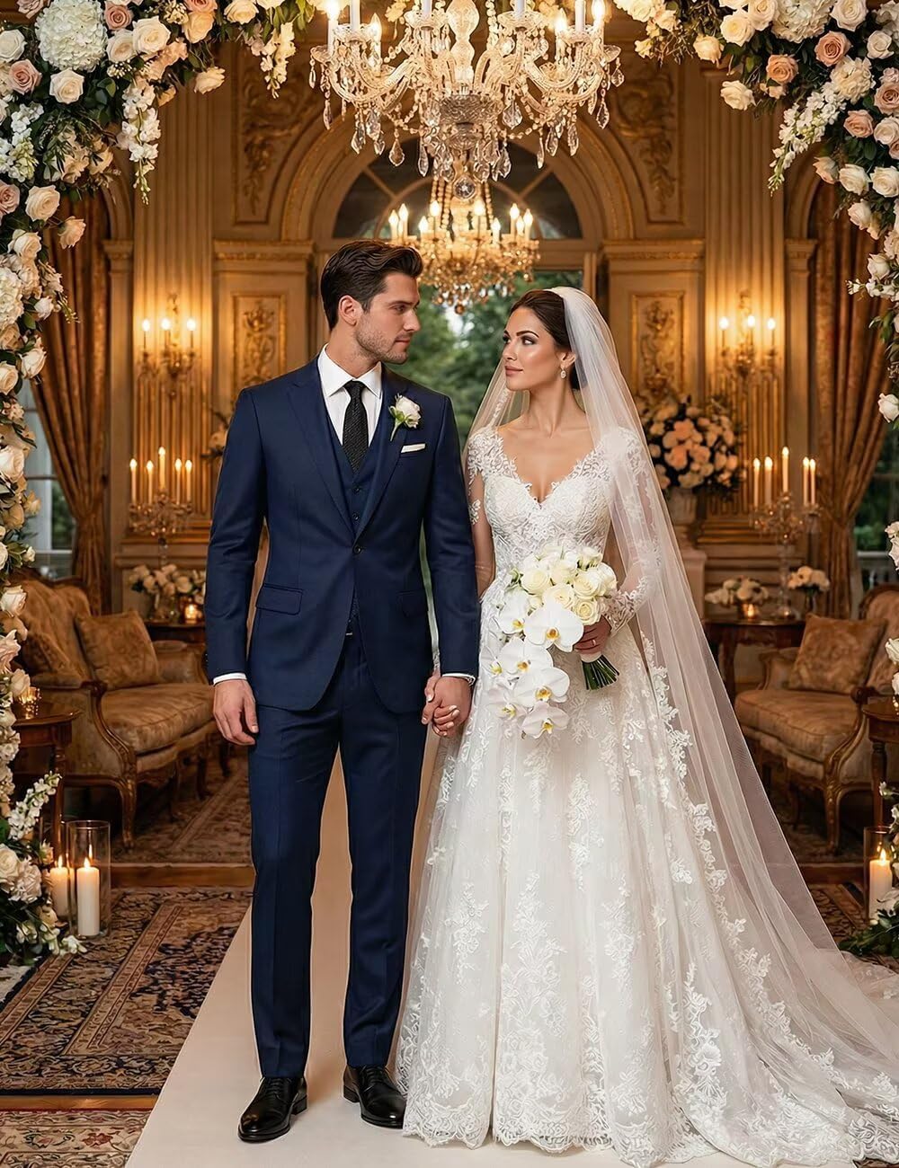 Mens 2 Piece Suit Men Classic Fit Wedding Prom Mens Suits Sets One Button Suits for Men 2026