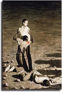 Murder in Mississippi by Norman Rockwell Surrealist Poster Decorative Painting Canvas Wall Art Living Room Posters Bedroom Painting 24x36inch(60x90cm)