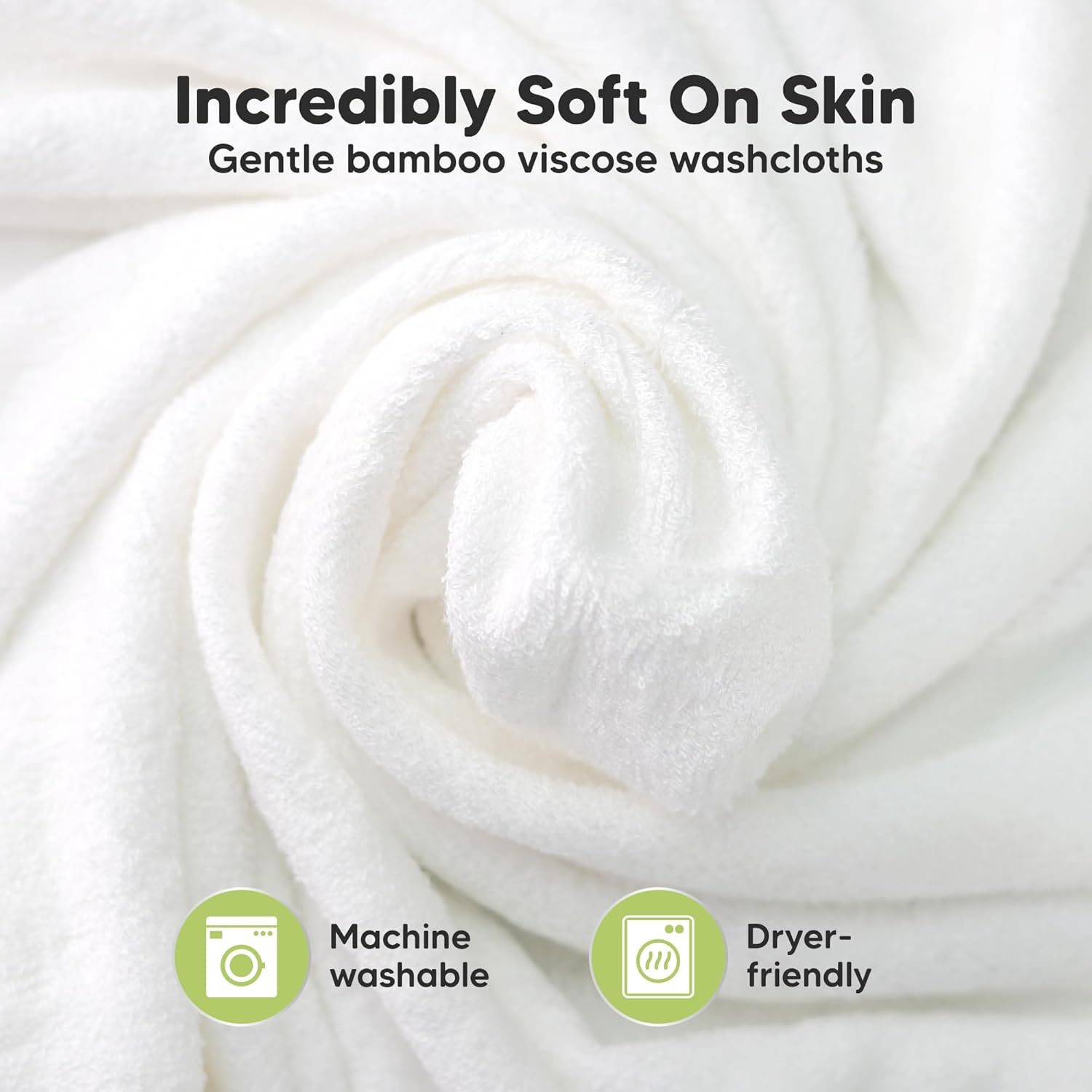 Gentle Touch: Review of 6-Pack Bamboo Baby Washcloths for Your Little One