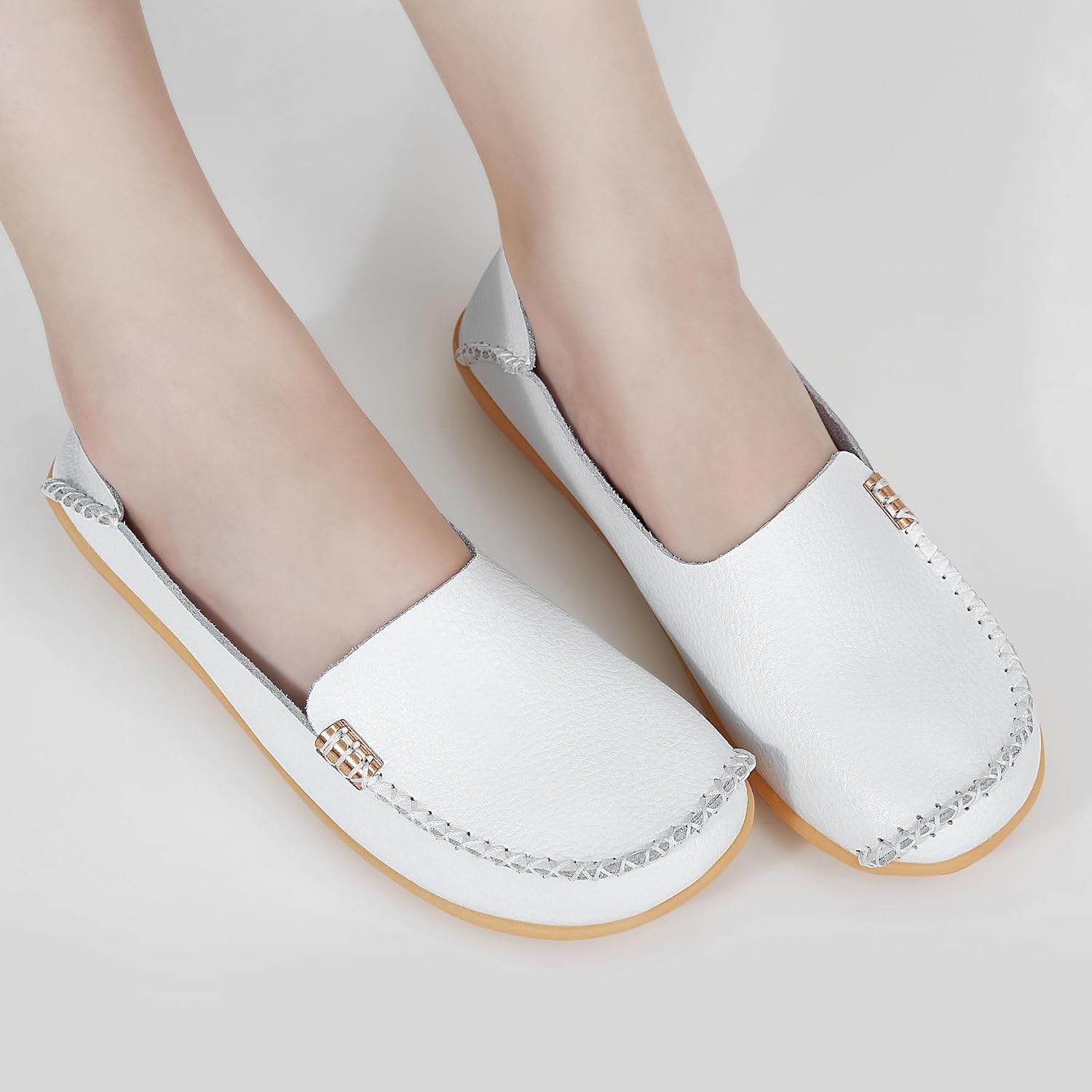 Alicegana Loafers for Women Casual Shoes: Comfortable Slip on Penny Loafers image 2