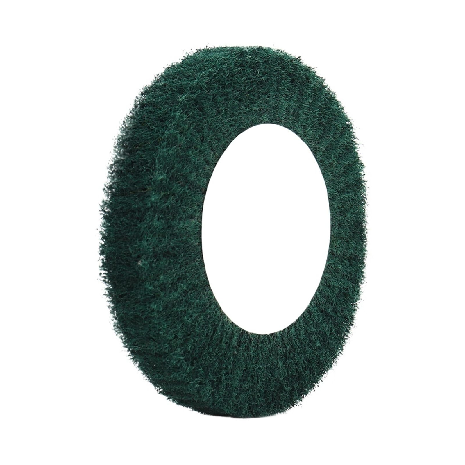 Fiber Flap Polishing Wheel Disc Abrasive Nylon Fiber Scouring Pad Buffing Pad Grinding Flap Wheel 150/200mm(200mm red)