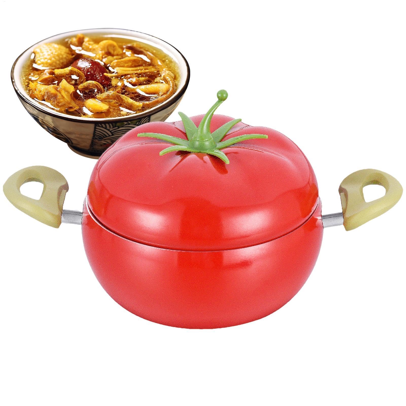 Pentola Per Sugo Con Coperchio Pratico E Multiuso Antiaderente A Forma Di | Pentola E Padella Adatte All'Induzione Adatta Per Uso Domestico, Cucina, Ristorazione, Conserve, Bollitura, Sobol