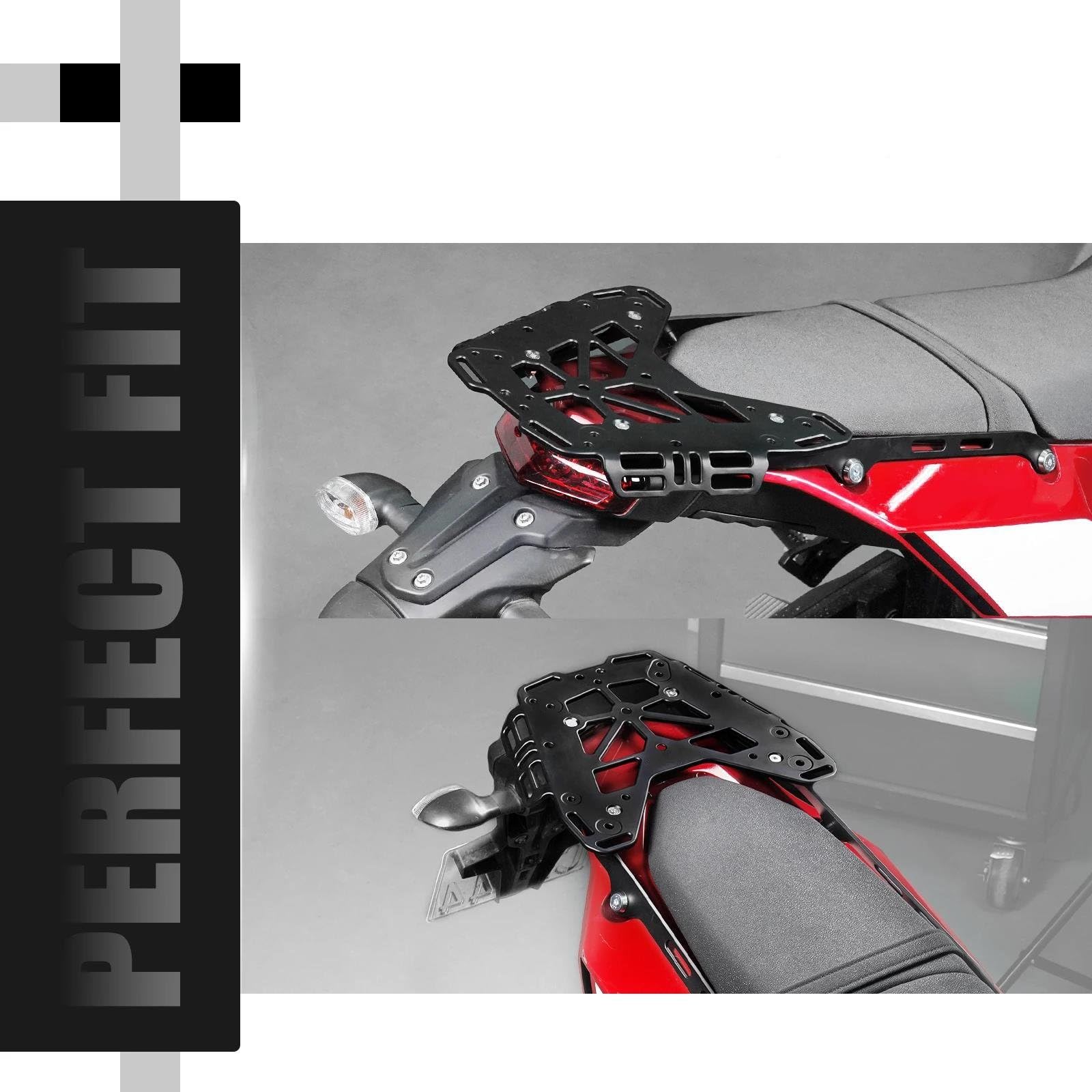 Supporto coda Moto Portapacchi Posteriore Top Case Per Yamaha Per Tenere 700 XTZ Per Rally Edition 2020-2024