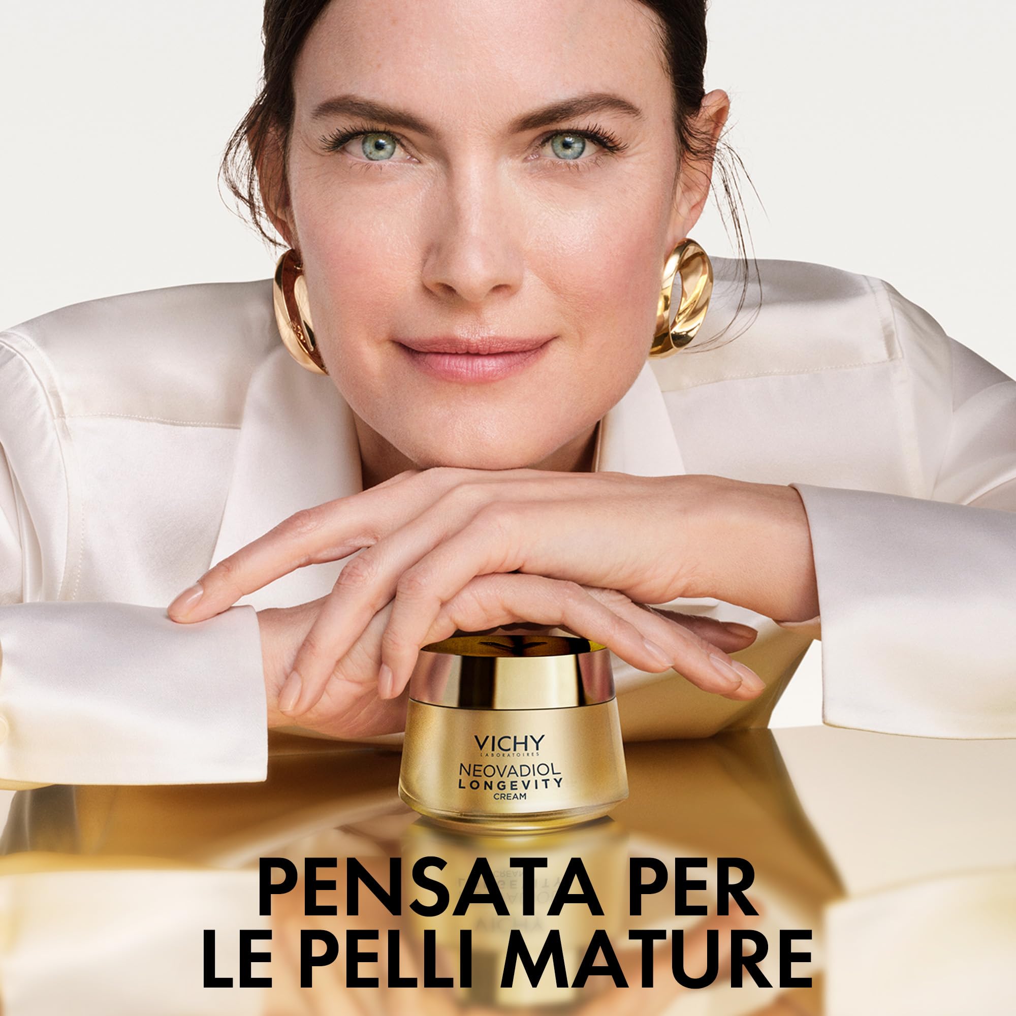 Vichy Neovadiol Longevity Crema Volumizzante, Per Pelli Mature, Azione Anti-Età e Rigenerante, Pelle Idratata e Rassodata, Con il 13% di Tecnologia Longevisia, 50 ml