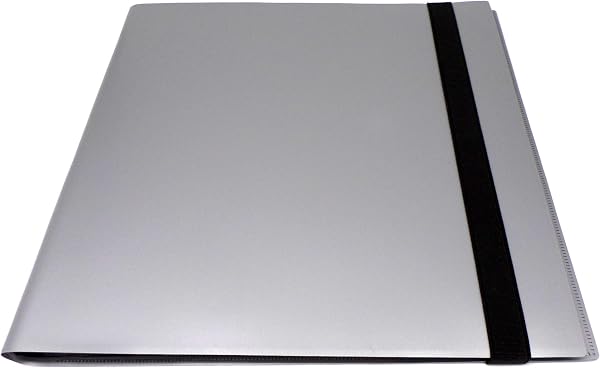 docsmagic.de PRO-Player 12-Pocket Playset Album Black - 480 Card Binder - Raccoglitore per Carte da Gioco collezionabili- MTG - PKM - YGO - Nero - 5
