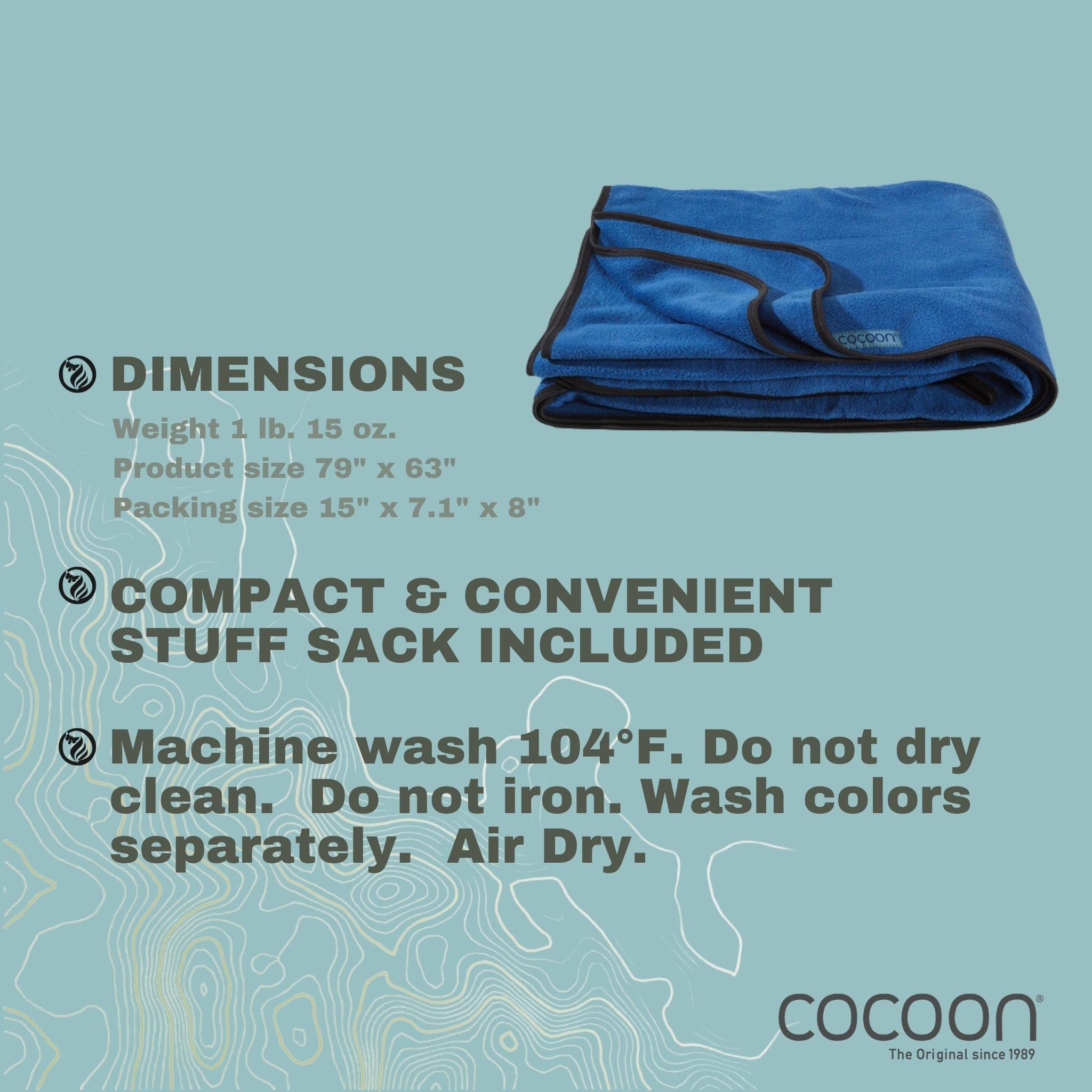 Cocoon Coperta in pile