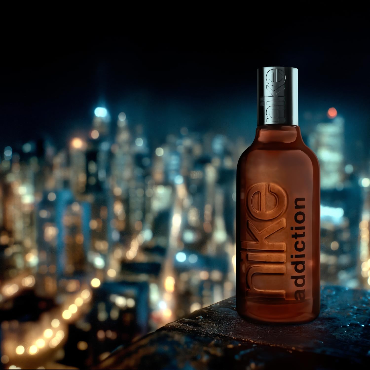 NIKE - Addiction Man Promoción 150 ml + 30 ml, Colonia Hombre, Eau de Toilette Natural y Masculina, Aroma Amaderado Balsámico, Fragancia Fresca y de Larga Duración