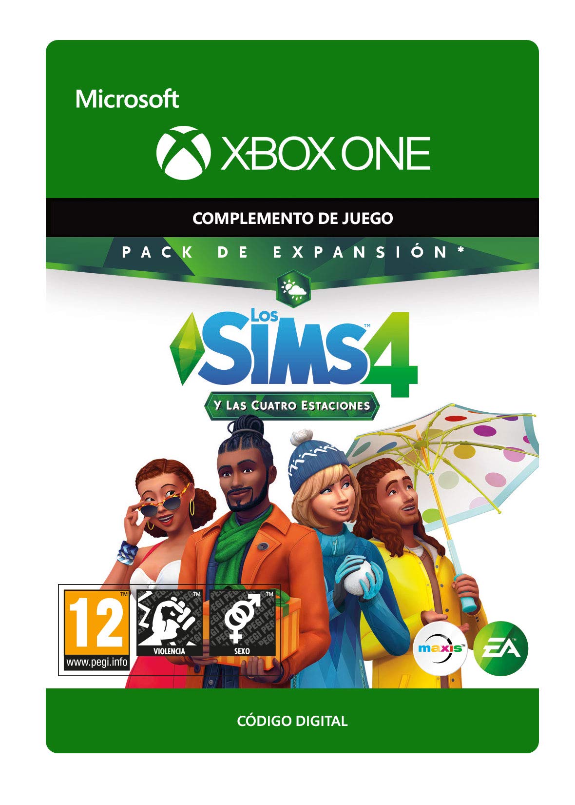 THE SIMS 4 BUNDLE (SEASONS; JUNGLE ADVENTURE; SPOOKY STUFF) - Xbox One – Código de descarga — view 12