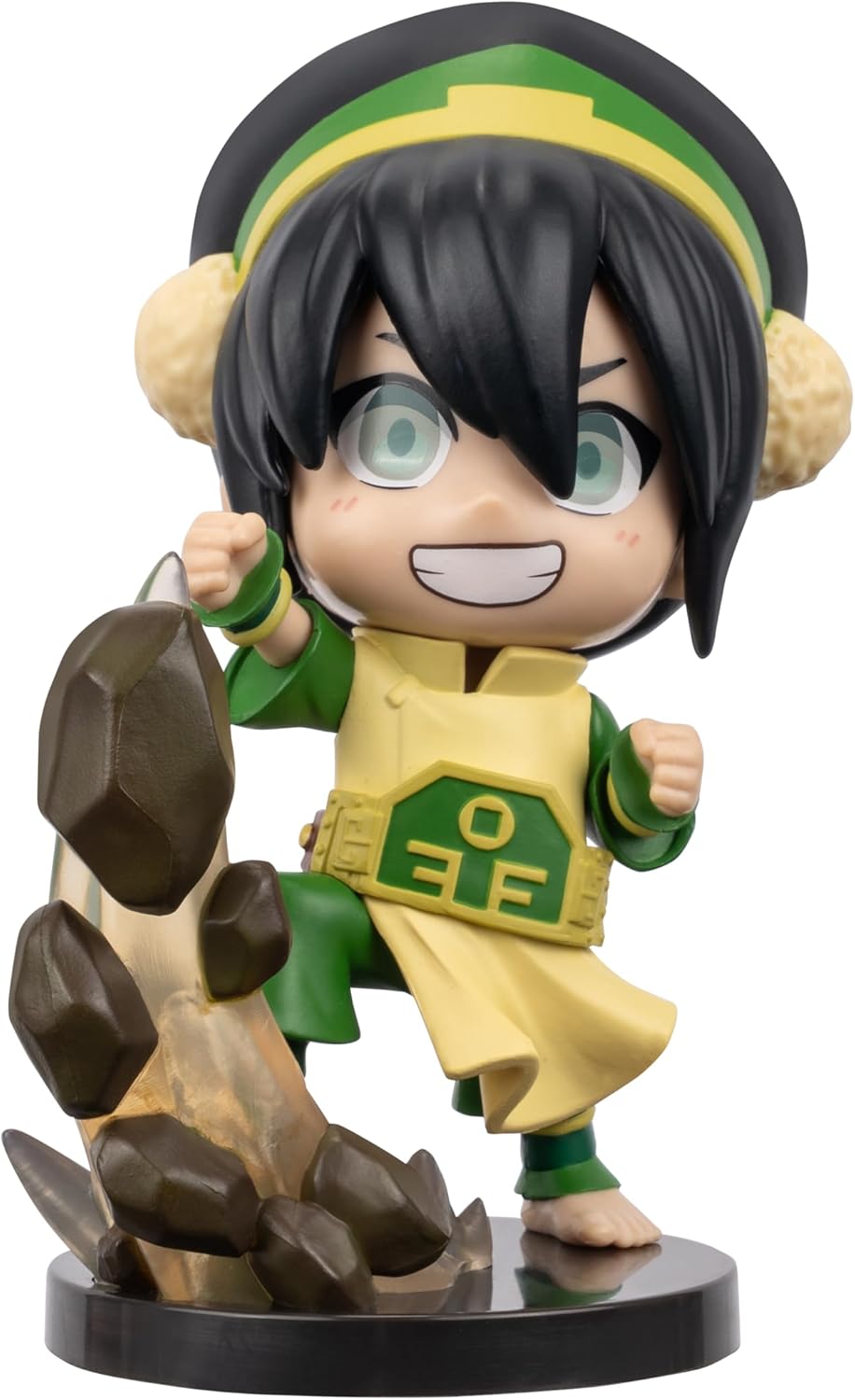 Jazwares Avatar: The Last Airbender CAI - 4-Inch Mini Figure in Kawaii Style in Dynamic Pose with Display Base