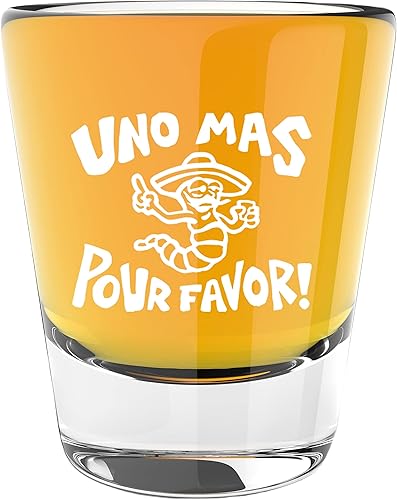 LitGifts Vaso de chupito divertido de tequila, vasos de chupito del Cinco de Mayo, lindos vasos de chupito para mujeres u hombres, vasos de chupito