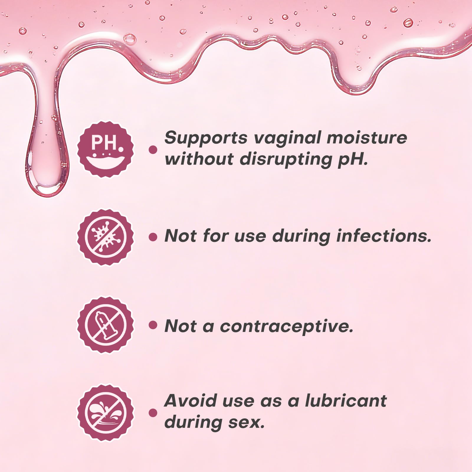 Villsure Hyaluronic Acid Vaginal Moisturizer for Women – pH Balance Support Vaginal Care Gel – Helps Relieve Dryness & Support Vaginal Health – Fragrance-Free