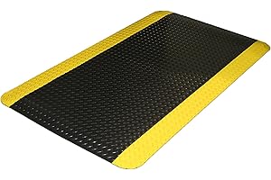 Durable Corporation-442S Vinyl Diamond-DEK Anti-Fatigue Industrial Floor Mat, 2' x 3'