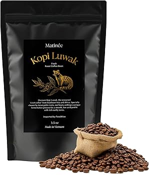 Amazon.com : MATINÉE Wild Kopi Luwak Coffee Whole Beans, Medium