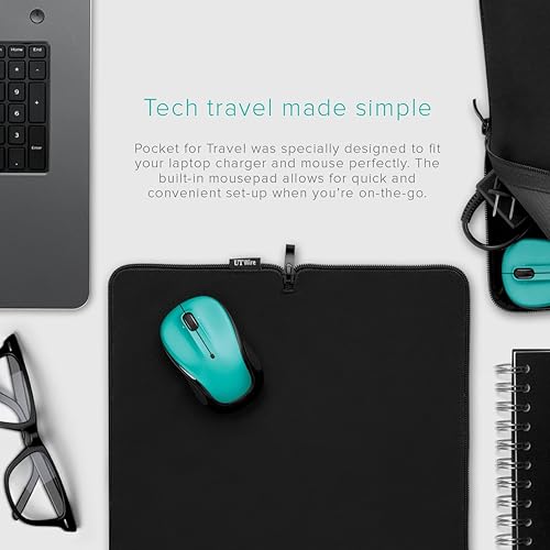 Miniatura 9 de Travel Tech - Kit de funda y cargador para laptop, 1 paquete, color negro