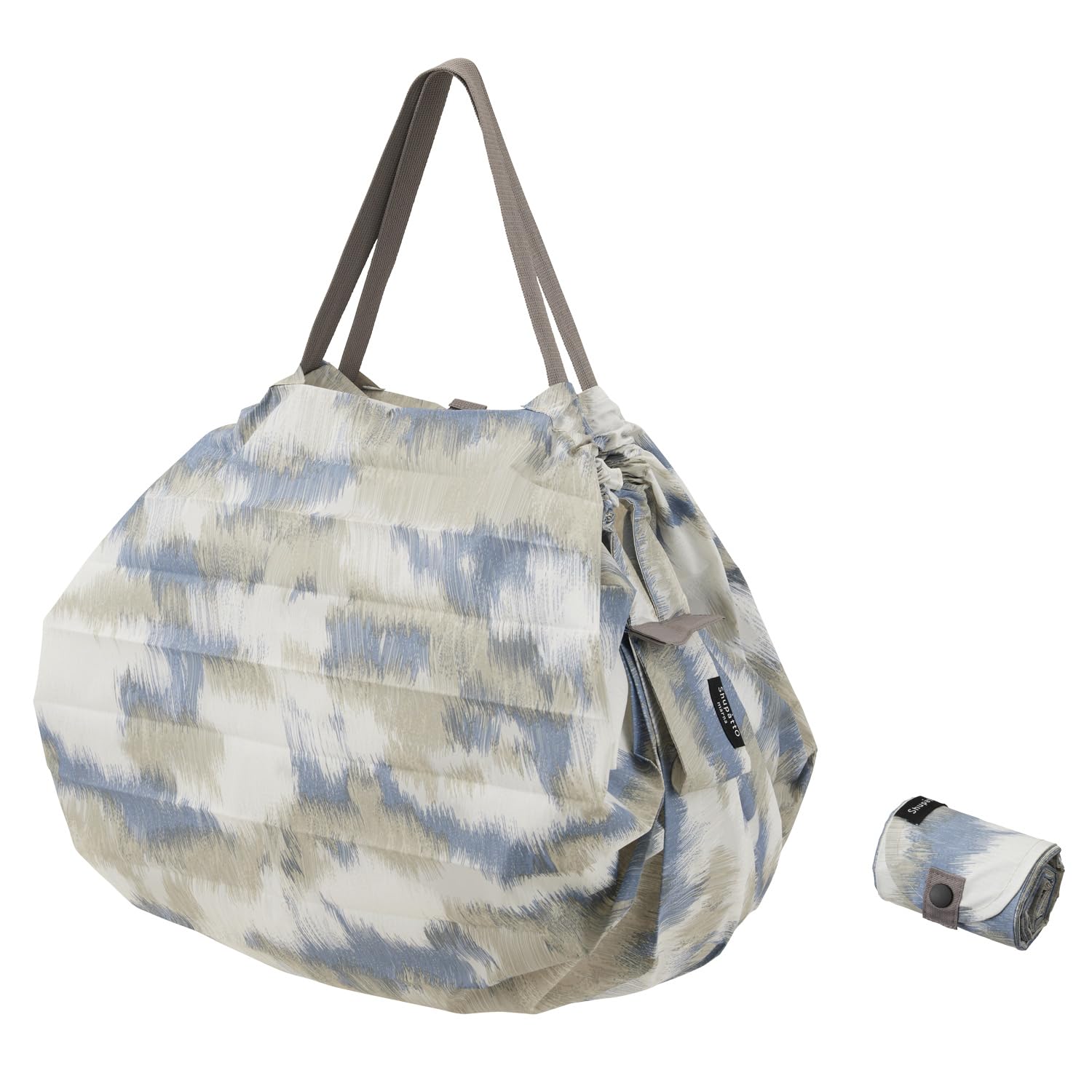 MARNA Shupatto Compact Bag M 15L UKIGUMO Foldable Eco Bag Ripstop Polyester
