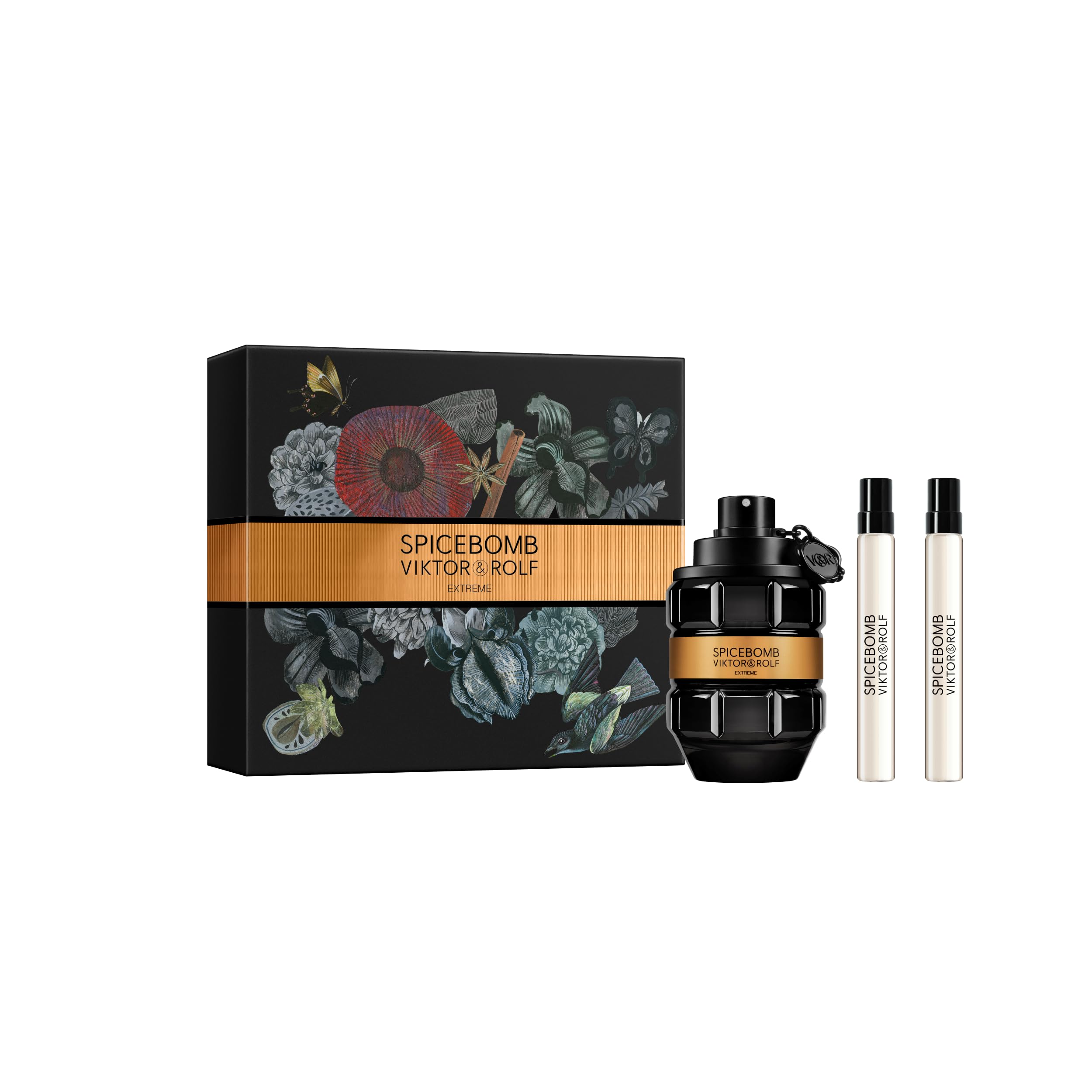 Viktor Rolf - Spicebomb Extreme Mens Cologne Gift Set - Woody Spicy - Cologne for Men - With