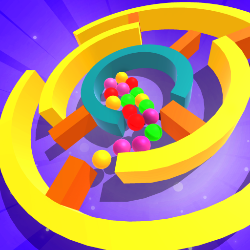 Balls Rotate Maze 3D Game Rolling Ball Circles Puzzle Maze Game App