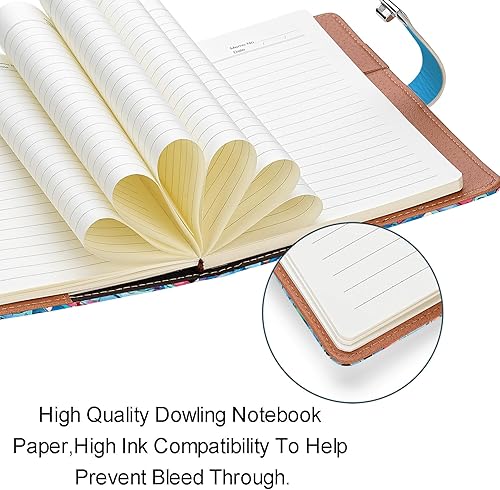 Miniatura 4 de Stitch Gift - Diario de bloqueo A5, diario de piel sintética con forro sintético, cuaderno de escritura recargable con candado y contraseña