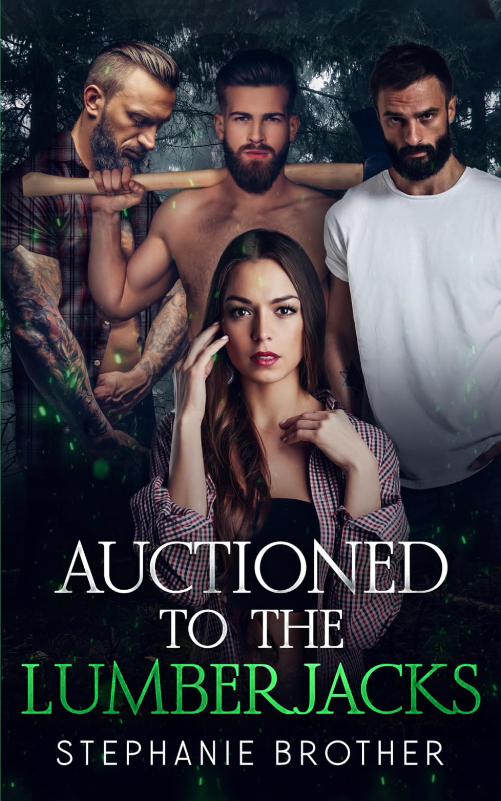 AUCTIONED TO THE LUMBERJACKS: A LUMBERJACK REVERSE HAREM ROMANCE: 1 (AUCTIONED SERIES)
