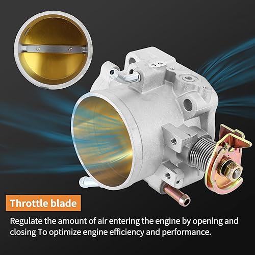 Miniatura 10 de Cuerpo del acelerador del colector de admisión de 2.756 in Reemplazar para K-Series K20 K24 RBCRRCPRBPRC Patrón Acura RSX