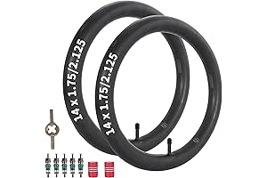 14x2.125 Bike Inner Tube Compatible with 14x1.75 14x1.9 14 x 1.95 14...
