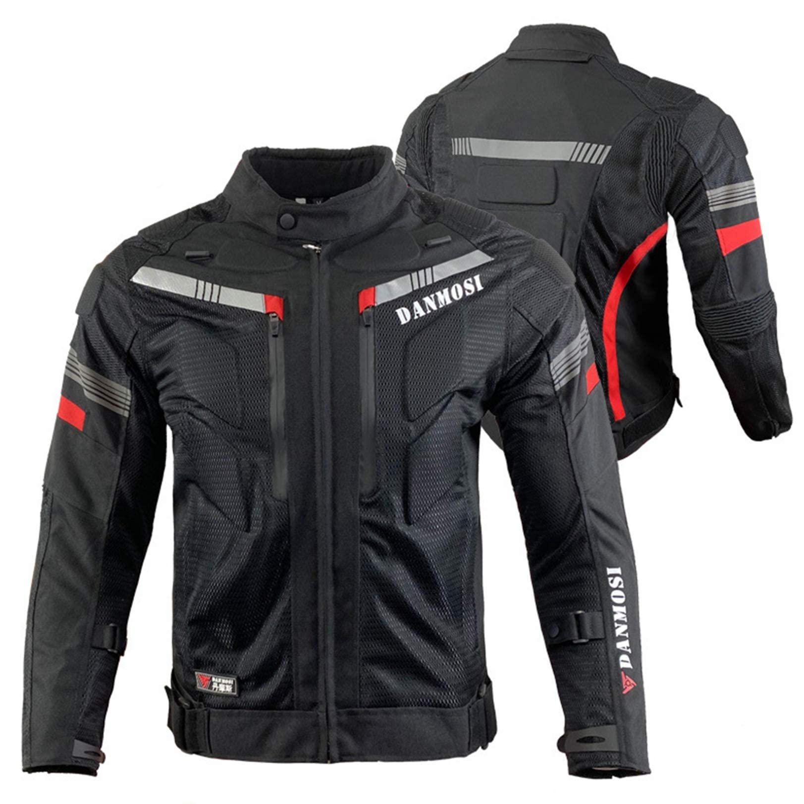 Amazon.co.jp: バイクジャケット 上下セット メッシュジャケット 