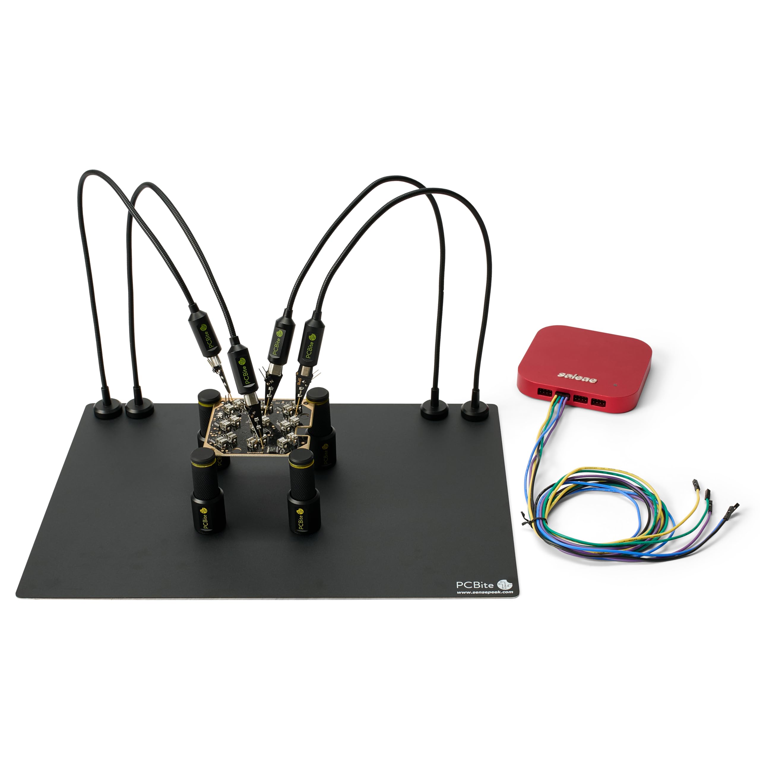 kit with 4x SP10 probes and test wires PCBite Probe Kit | Third Hand Tool | Rework Statio…