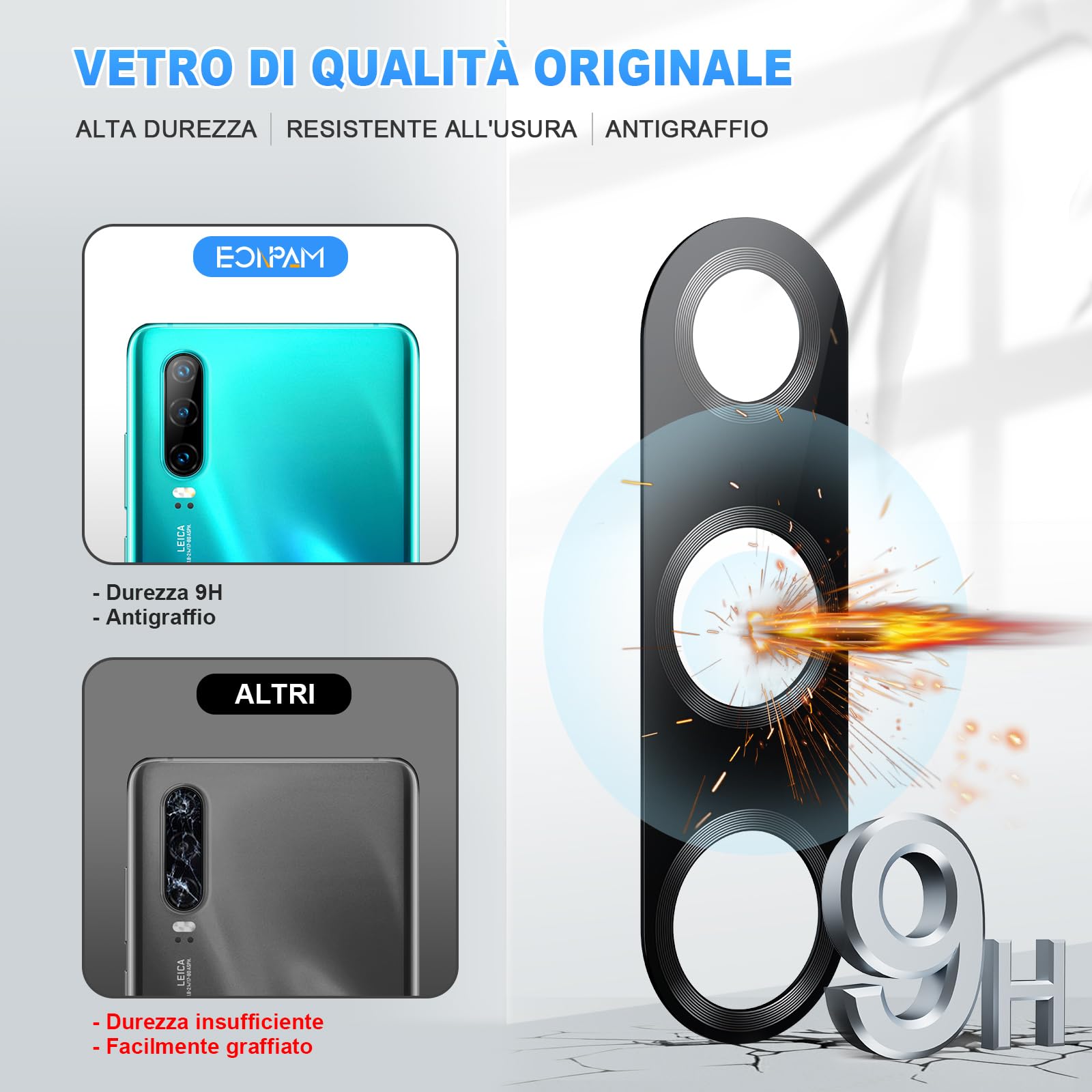 Vetro Fotocamera Huawei P 40 | Confronta prezzi