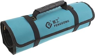 SEWOART Roll Toolkit bolsa de ferramentas bolsa de armazenamento de ferramentas saco de ferramentas organizador de ferramentas organizador de chaves organizador de ferramentas organizador de ferramentas organizador de ferramentas eletricista bolsa de armazenamento de ferramentas portátil carretel de lona pesada