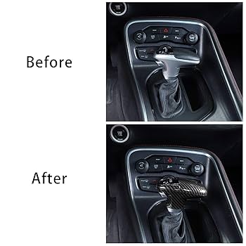 ダッジ　チャレンジャー　カーボンファイバー 内装パーツ セット Amazon | Voodonala チャレンジャーチャージャー用ABSカーボン