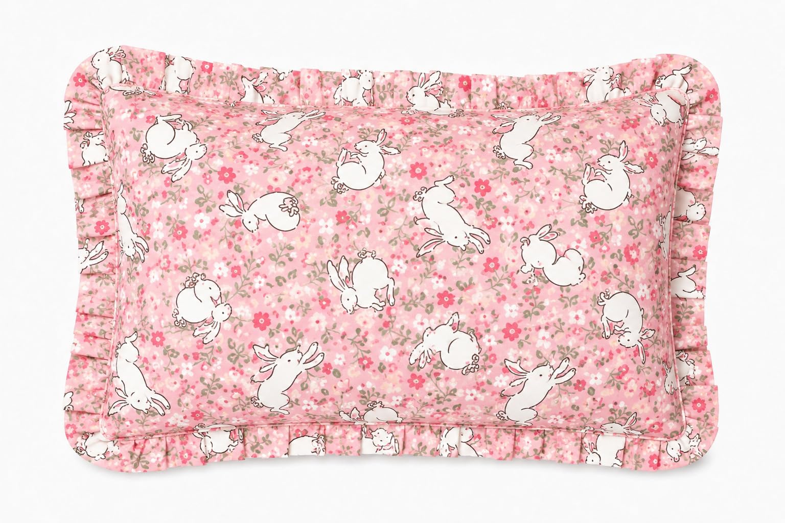 MOM CARE Mustard Seed Pillow for Newborn Baby 0-12 Months | Rai Seed Filled Baby Pillow | Removable Washable Cotton Cover | Traditional Baby Bedding Essential | Infant Pillow|Pink Rabbit-image-16