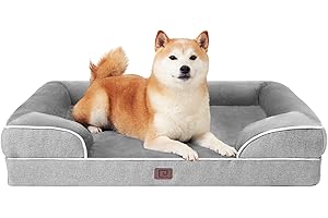 Bedsure Orthopedic Memory Foam Dog Bed for Large Dogs