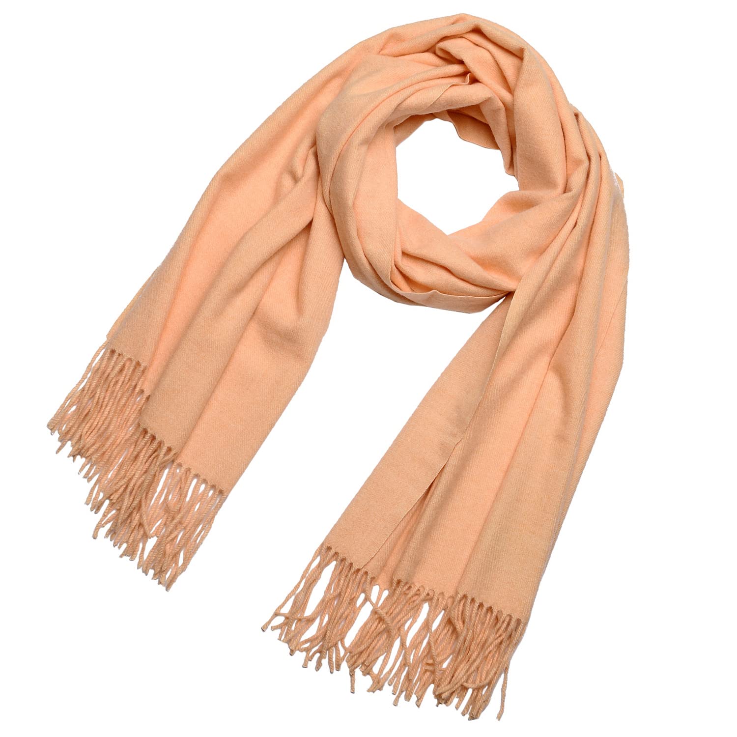DonDon Schal Damen Winter Wollschal Winterschal groß und flauschig 200 x 70 cm