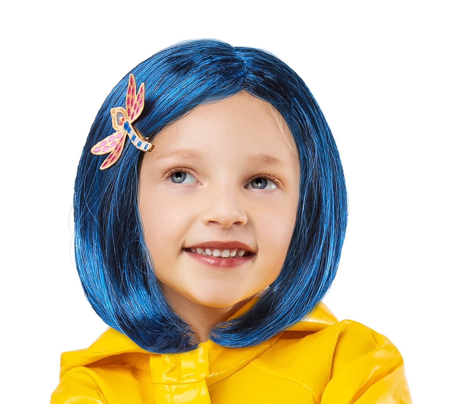 Rubie's Girl's Coraline Costume Wig, As Shown, One Size