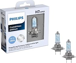 Philips Automotive Lighting H7 CrystalVision Platinum Superior Upgrade…