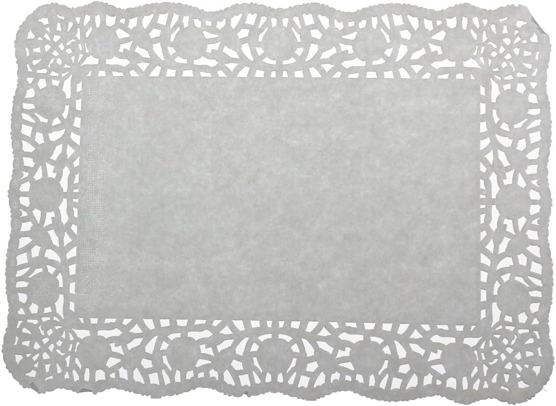 SOL 150pk Round Paper Doilies 8.5 And 6.5 Inch White Lace Sheets Cake Plates Table Decor Baking Afternoon Tea Buffet Food Presentation Disposable - View #7