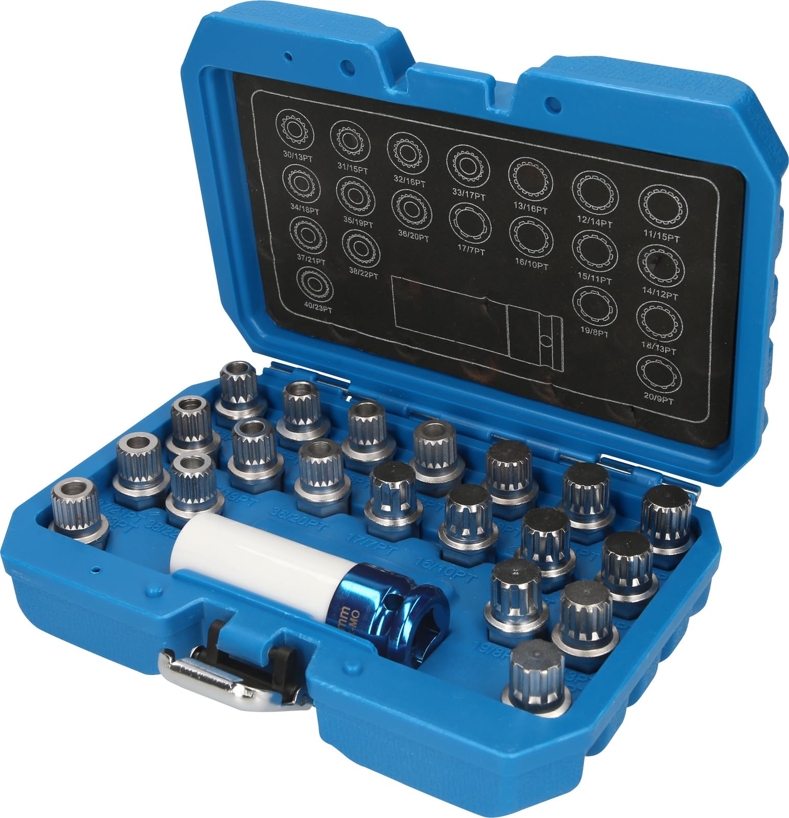 BRILLIANT TOOLS BT691230 Felgenschloss-Sortiment | für BMW | 21-TLG. [Powered by KS Tools]