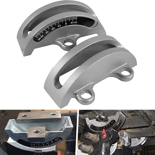 Muñones de sierra de cinta de 14 pulgadas con escala de grado que se adapta a la mayoría de sierras de cinta de madera de 14 pulgadas, reemplazan