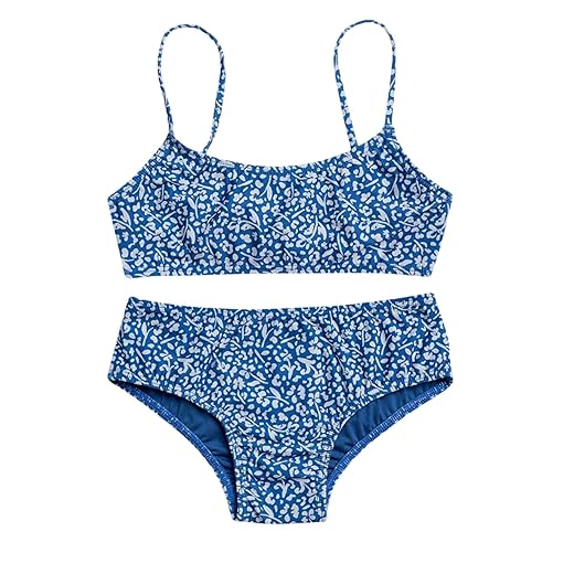 Biquini Infantil Praia Piscina Florido Proteção Uv 50+ She By Mash