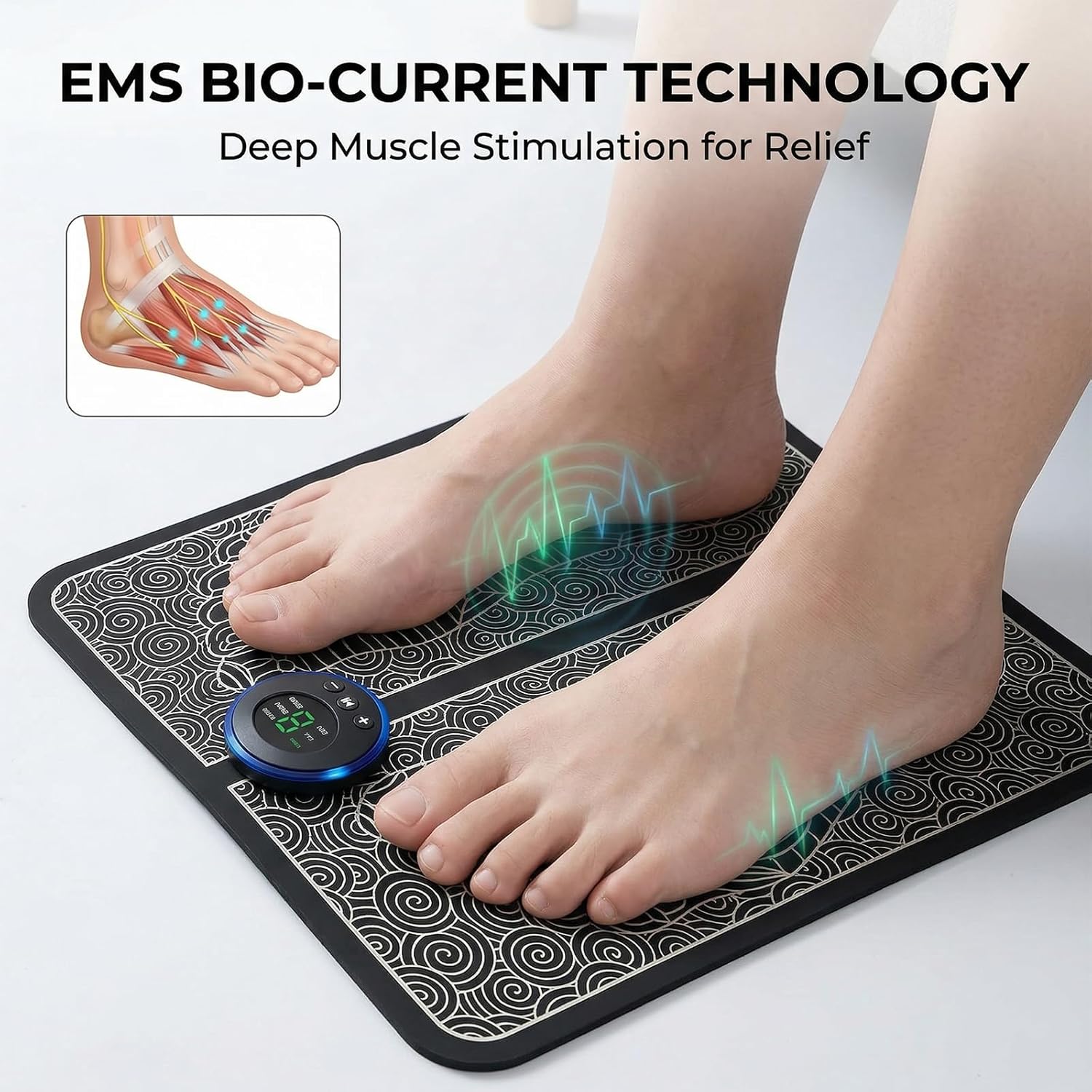Restural EMS Stimulator – Lift Your Feet Without Any Discomfort, Home Use