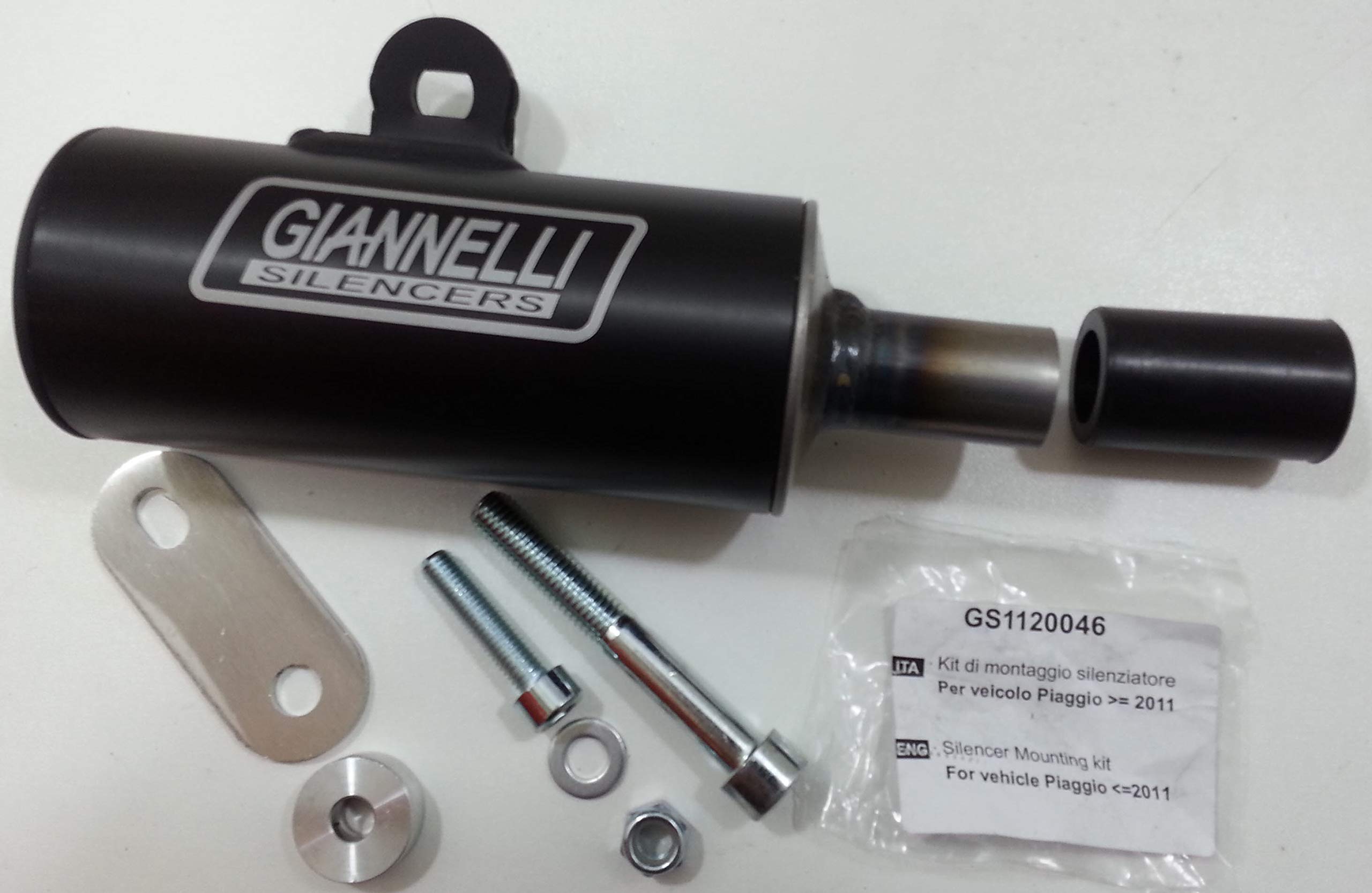 silenziatore GIANNELLI compatibile con VESPA PX 125-150 cc 2 TEMPI dal 2011 in poi - 30512