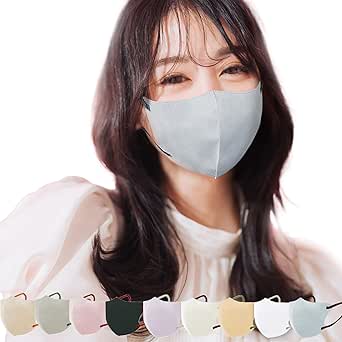 [一木良品] マスク20枚【先.行SSS級柔らか不織布へ改良・息しやすい3層薄型】【乾燥肌・敏感肌用マスク】10枚×2パック 3Dマスク 立体マスク【適格請求書発行事業者】不織布 血色マスク 不織布マスク カラー マスク 立体 くちばし 使い捨て 小顔マスク バイカラー チークマスク 耳が痛くならない 花粉・ウィルス・ほこり99.9％カット