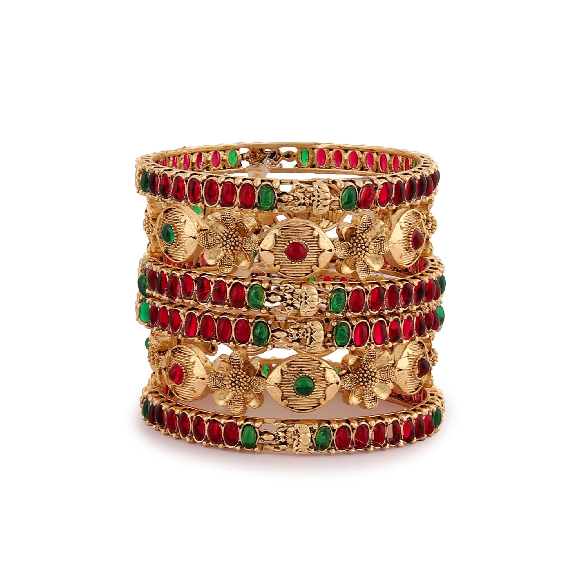 See full amazon price history chart for Mansiyaorange Bangles Set Of Six Matte Gold Maa Lakshmi Motif Kempu Stones Bangdi For Women Girls (2.8) Mansiyaorange Bangles Set Of Six Matte Gold Maa Lakshmi Motif Kempu Stones Bangdi For Women Girls (2.8) (B0D4QH7928) Amazon Price History, Amazon Price Tracker