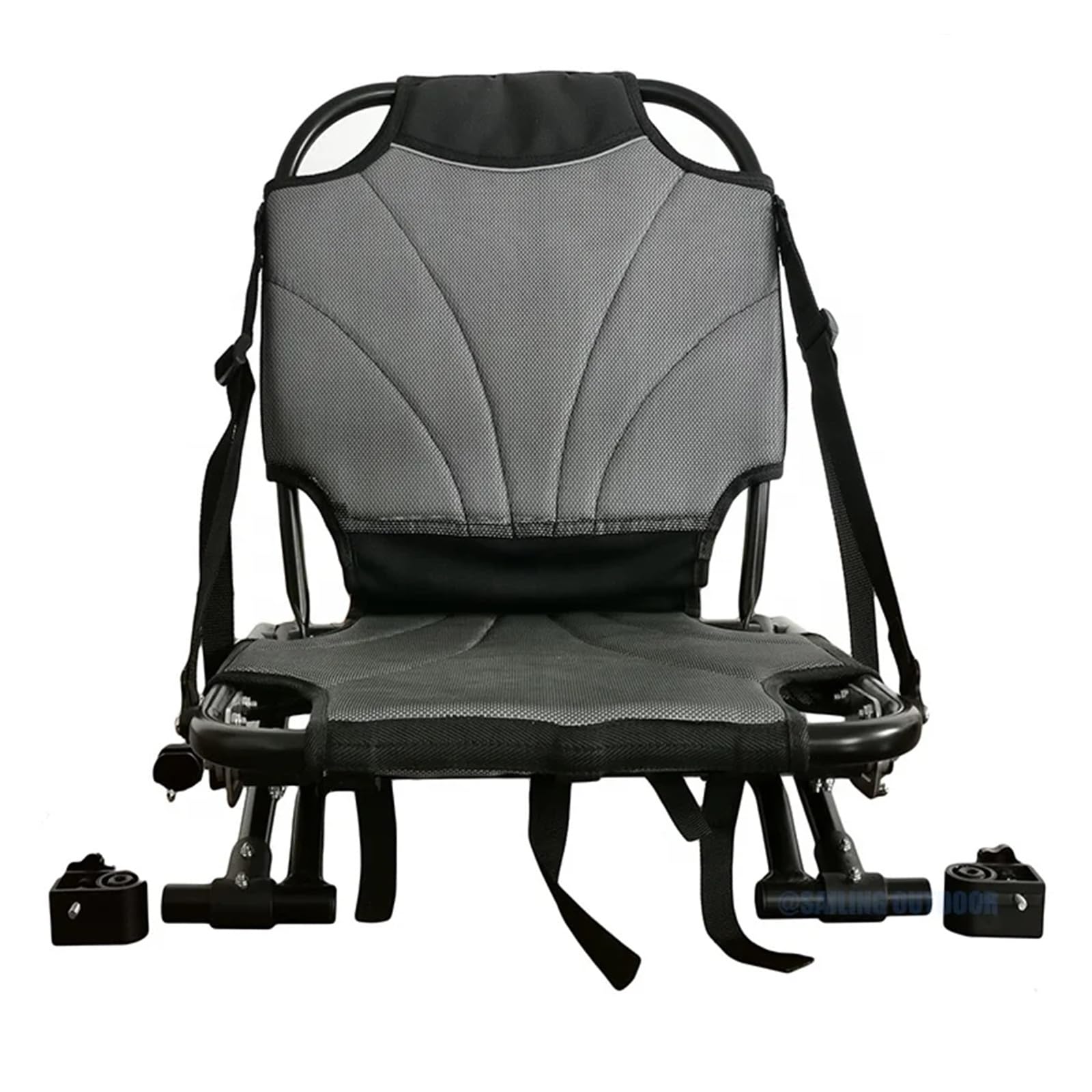 Asiento de Kayak Plegable Ajustable con 3 Asientos y Marco de Aluminio, Ideal for Canoa de Pesca, Kayak Universal y Paddleboard. para Kayak, Canoa