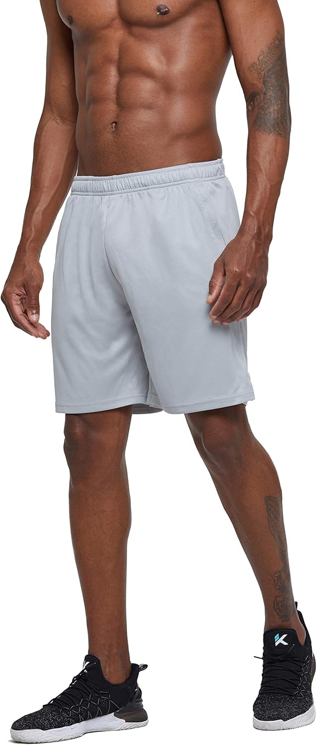 G Gradual Men's 2 Pack 7" Workout Running Shorts Quick Dry Lightweight Gym Shorts with Zip Pockets - Image 2