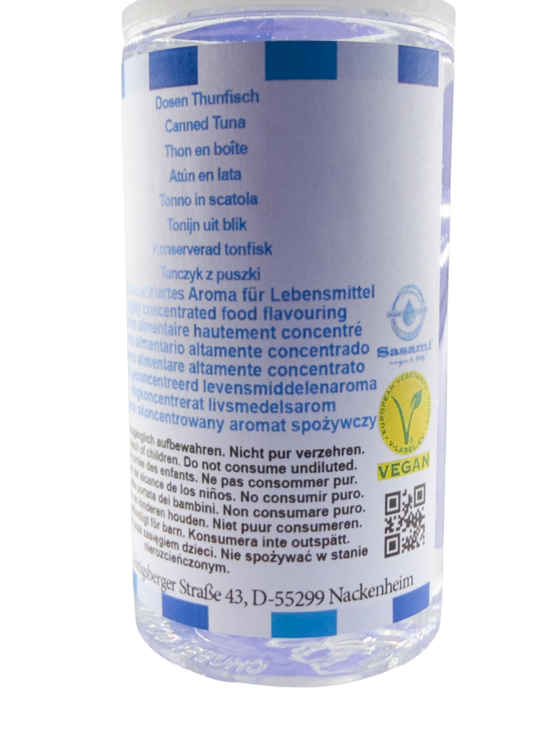 Tuńczyk z puszki aromat koncentrat – Wegański – Sasami – 100ml